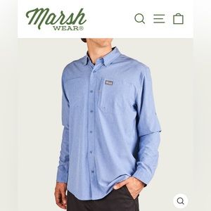 Men's Marsh Wear Bull Island Tech Shirt (NEW)